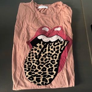 Free people Rolling Stones tee
